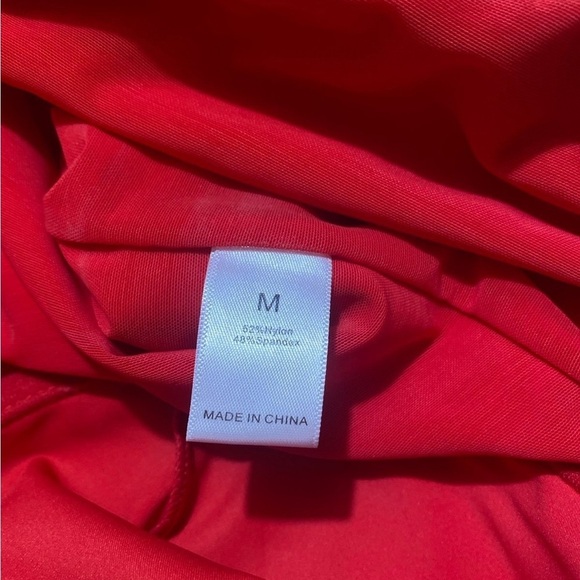 FeelinGirl Women Tummy Control Body Suit Deep V Neck Thong Body Shaper NWT M - Picture 10 of 11